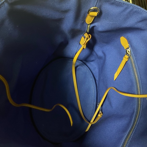 Used Prada Cobalt Blue Tote - Picture 7 of 12